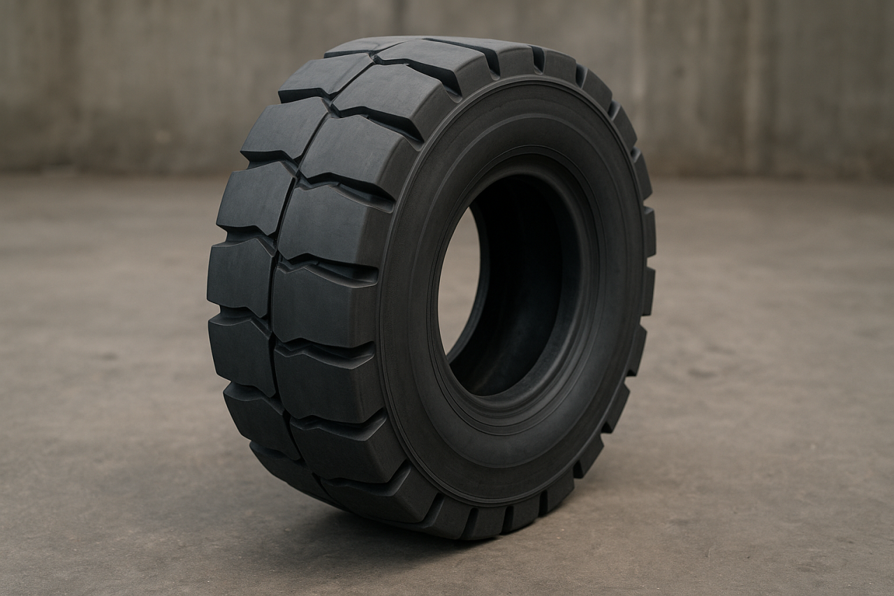 Düz Dişsiz Forklift Lastiği
