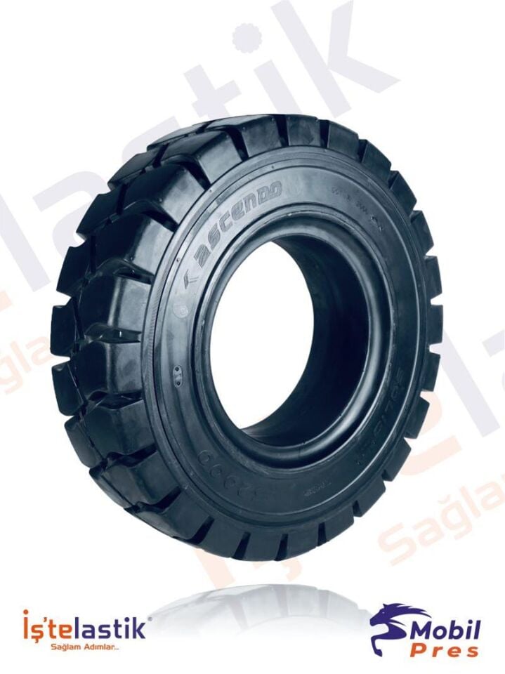 Ascendo S2000 Si̇yah Segmanlı Dolgu Lasti̇k 23.9-10 (225.75-10)