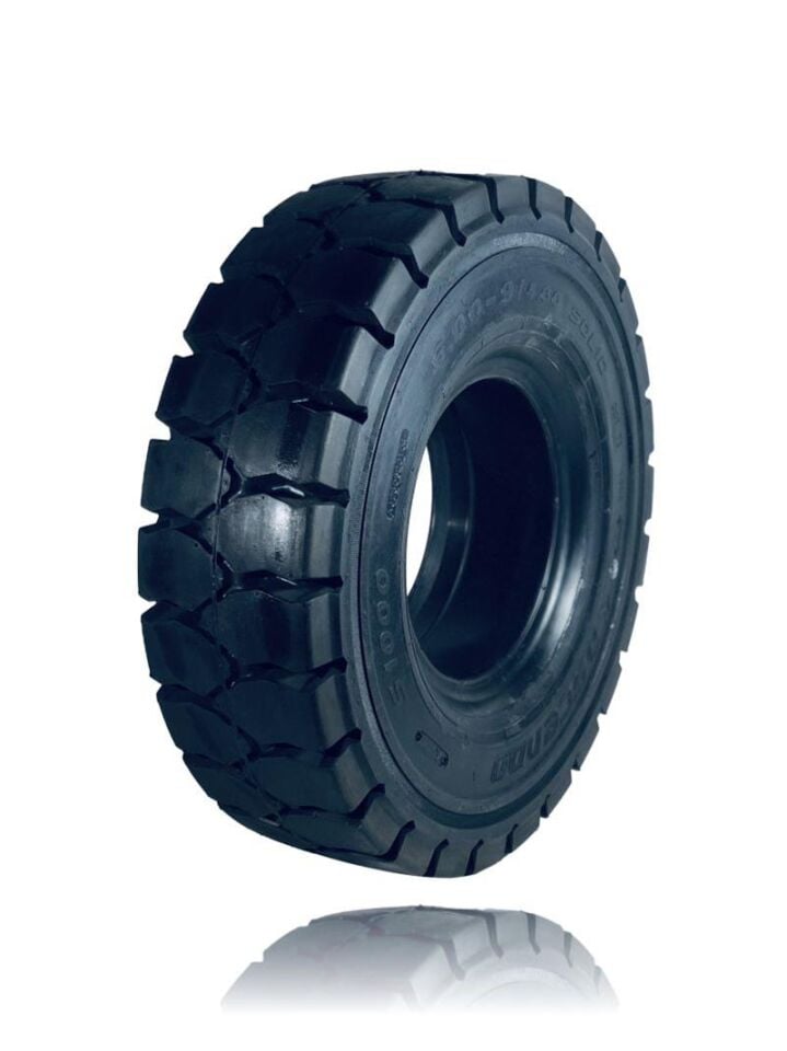 Ascendo S2000 Siyah Segmanlı Dolgu Lasti̇k 6.00-9